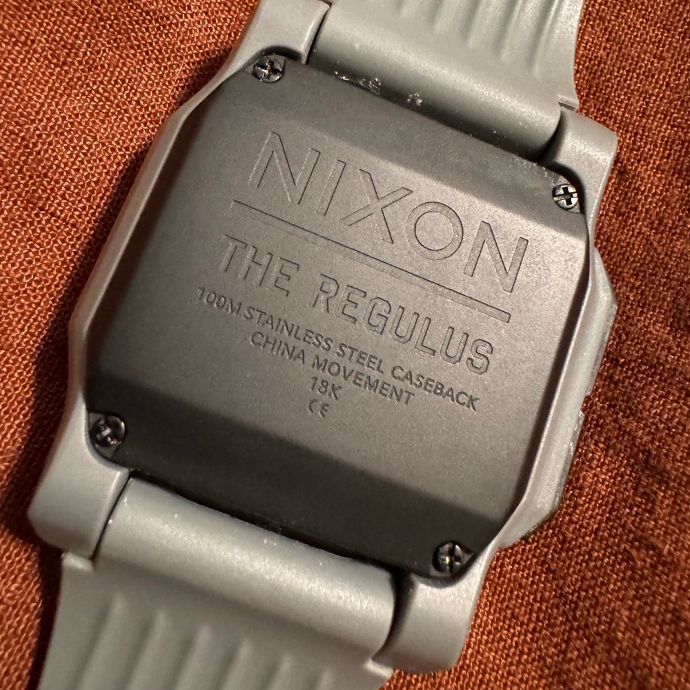 Nixon Regulus Silver Smartwatch